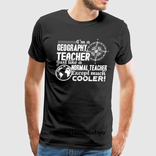 

100% хлопок o-образным вырезом на заказ printed мужчины тенниска рубашки учитель географии женщины t-shirt спорт толстовка с капюшоном толст