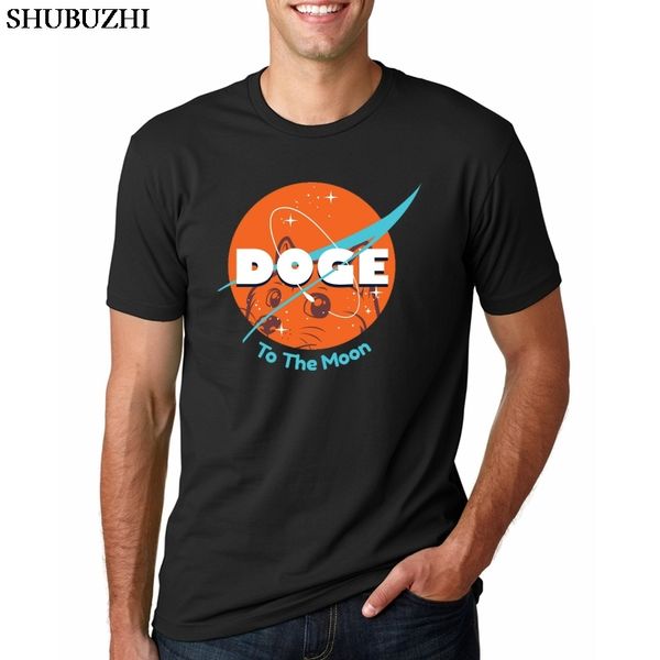 

brand design funny shiba inu doge to the moon custom printed ken dog meme tee white casual sport hooded sweatshirt hoodie men t shirt