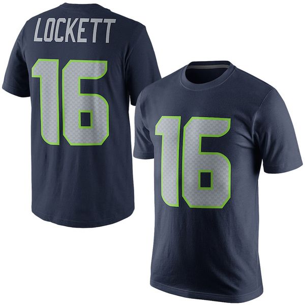 

американский футбол поклонники cotton shirt тайлер локетт navy игрока pride имя номер t-shirt2, Black