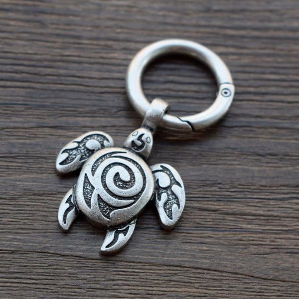 

keychains sanlan tortoise keychain lover animal gift, Silver