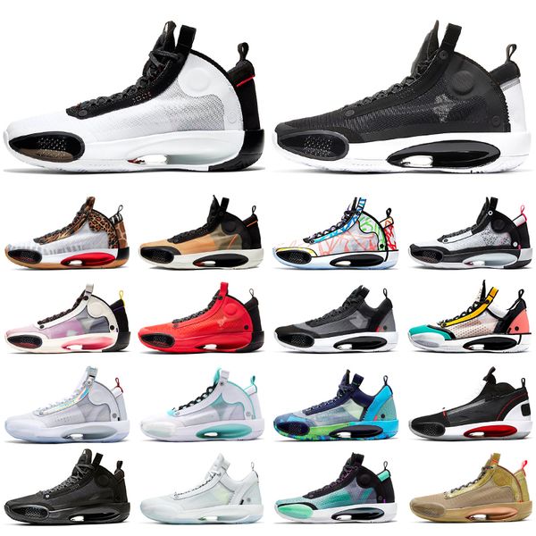 

2020 mens basketball shoes 34s jumpman 34 red orbit black cat amber rise bayou boys blue void bred infrared 23 men sports sneakers