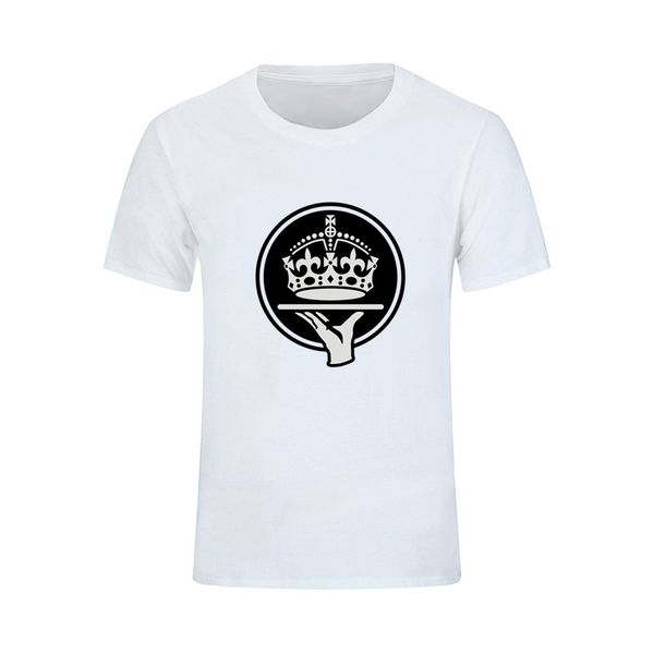 

keep calm crown male plus size homme summer short sleeve brand man clothes fashion sport hooded sweatshirt hoodie t shirt