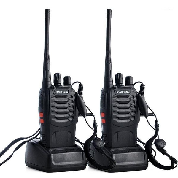 

bf-888s walkie-talkie with headphones civilian l ktv walkie-talkie hair salon beauty salon portable (1 pair)1