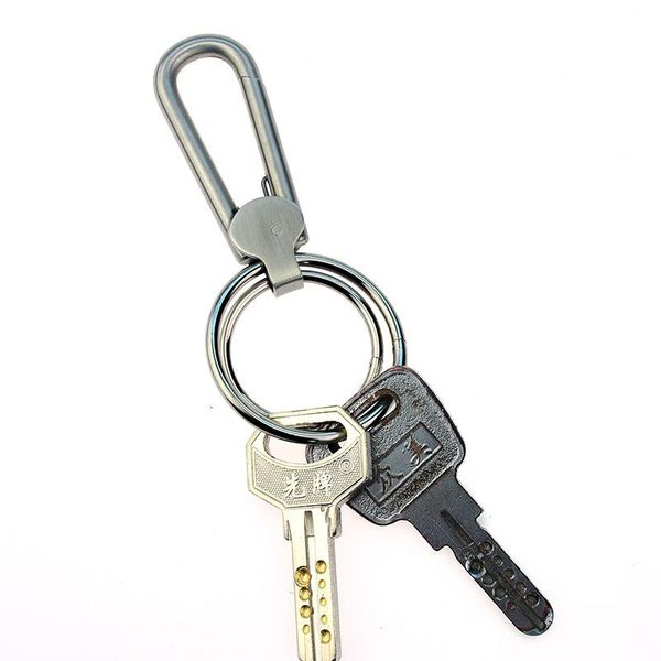 

100% stainless steel keyring keychain metal split ring key ring diy key chains accessories high polished wholesale 10pcs, Silver
