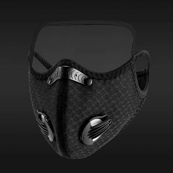 

защита глаз быстрая доставка маска pm25 рот щит уха дышащий съемные маски loops с unisex bbyhuh garden2010, Black