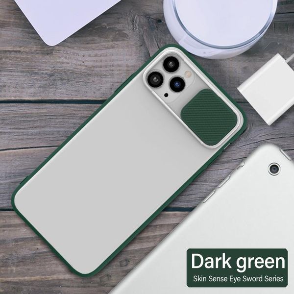 

ультратонкий ползунок для конфиденциальности камеры matte pc чехол для телефона для iphone 11 pro xs max xr xs x se 8 7 6s 6 sqcoeu case2010