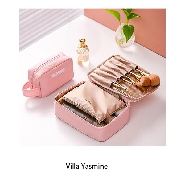 

makeup bag women's cosmetic bag waterproof organizer for makeup