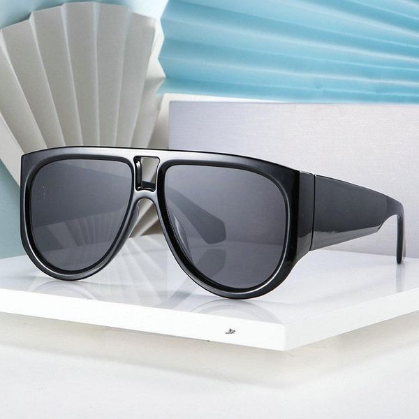 

2020 designer men gradient sunglasses fashion vintage women sun glasses oversized goggle fml, White;black