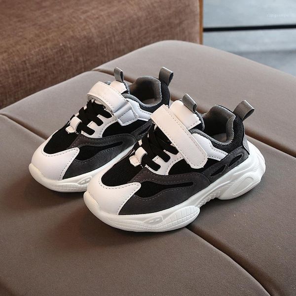 

new boys sneaker girls fashion kids sneaker spring autumn father shoes breathable soft children toddler baby girl shoes1, Black
