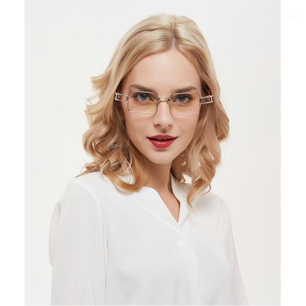 

mincl/fashion small square sunglasses women vintage men punk sunglasses gold men/women clear sun glasses with boxnx1, White;black