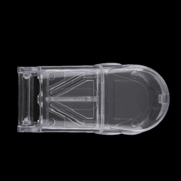 

mini useful portable storage box medicine pill holder tablet cutter splitter