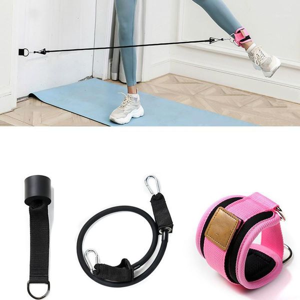 

resistance bands d-ring ankle anchor band exercise thigh sling weight lifting elastic bandage workout bands1