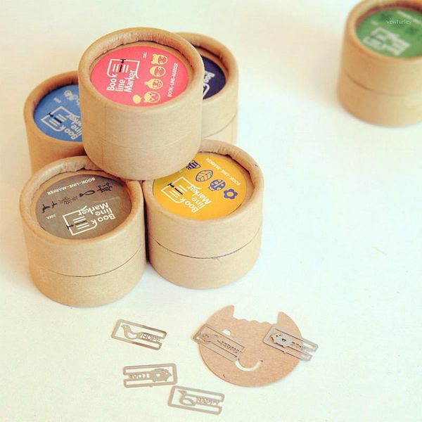 

bookmark 20 pcs/set cartoon cute mini metal for school stationery & office supply1