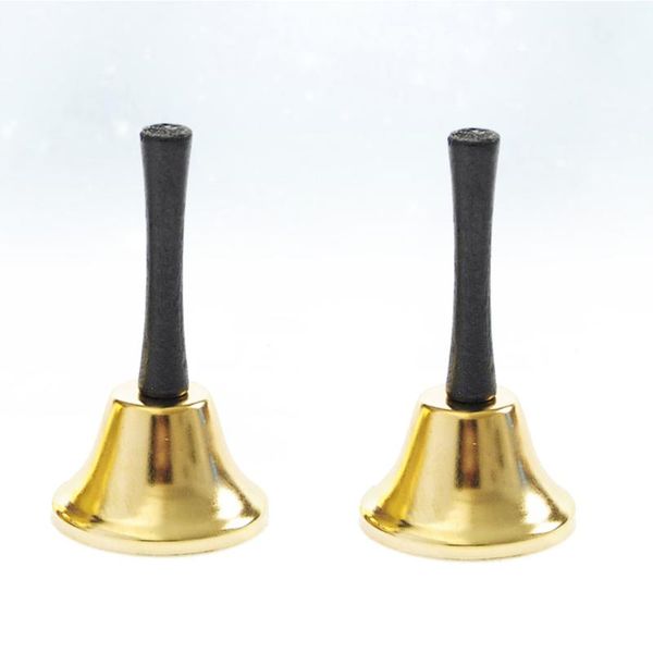 

2pcs bells durable portable musical instrument toy for party holiday christmas