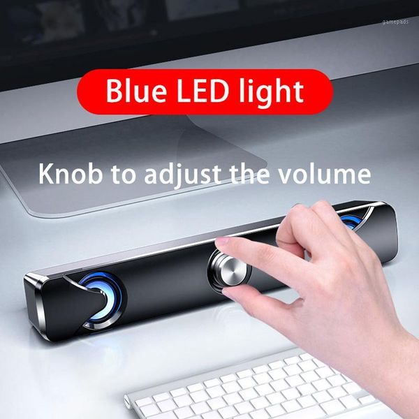 

combination speakers usb wired powerful computer speaker bass surround sound box outdoor waterproof support aux stereo subwoofer soundbar1