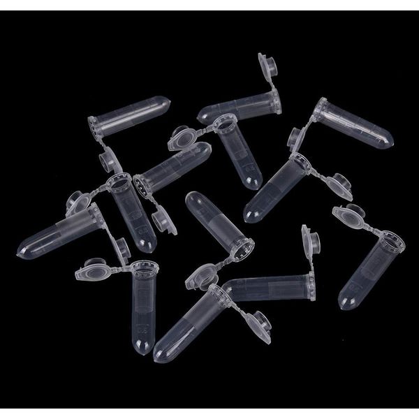 

wholesale- 100pcs graduation 2ml centrifuge tube 2ml volume plastic bottles with cap transparent container can legislate vials t7hh2