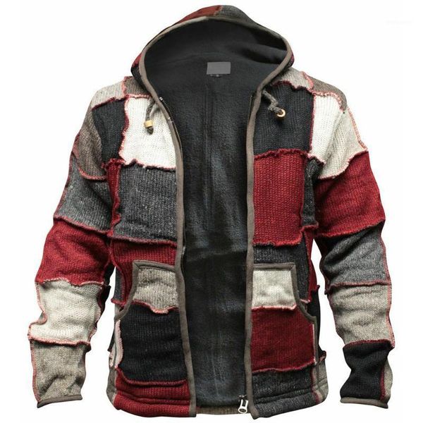 

hooded sweatshirt and hoodies for men 4xl winter warm velvet cardigan sweater coats european style men clothes streetwear 4xl1, White;black