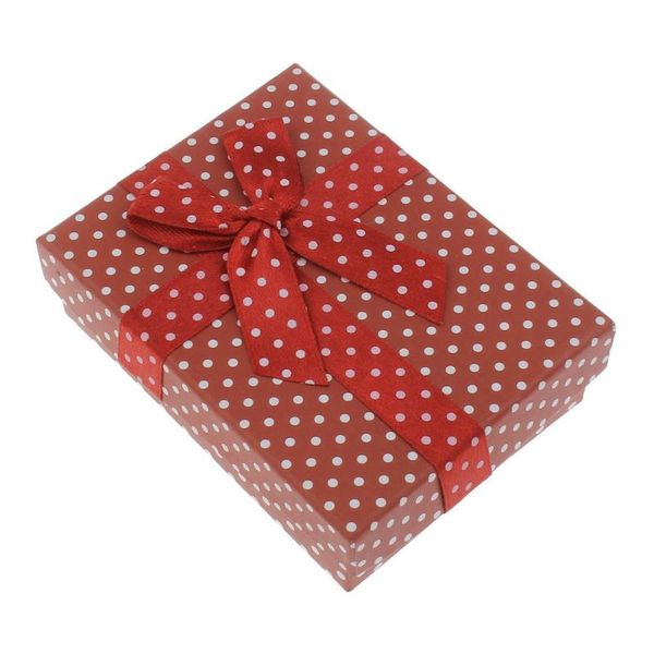 

yyw paper box 6 colors spot bow-knot small lovely gift boxes for jewelry gift packaging box case for necklace, Pink;blue