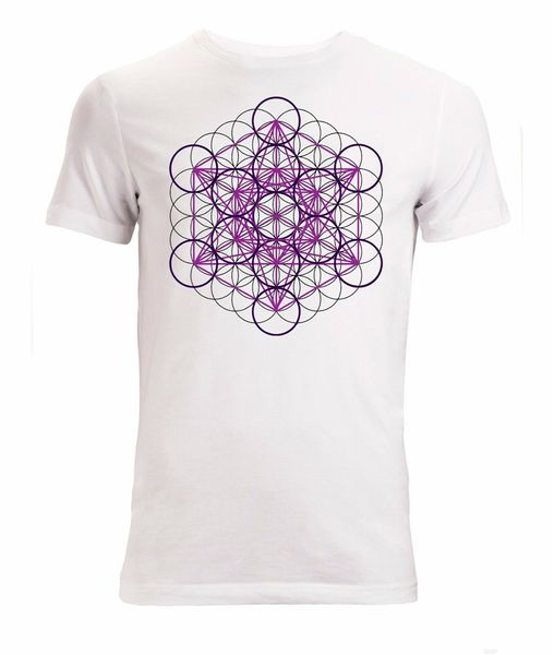 

merkaba star tetrahedron flower of life purple men's white gyms fitness hoodie designers t shirts sweatshirt