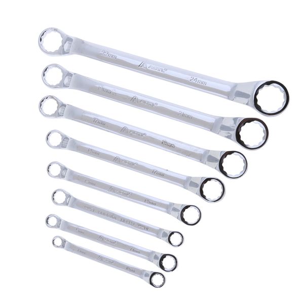 

flex-head double box end ratcheting ключ гаечный set kit