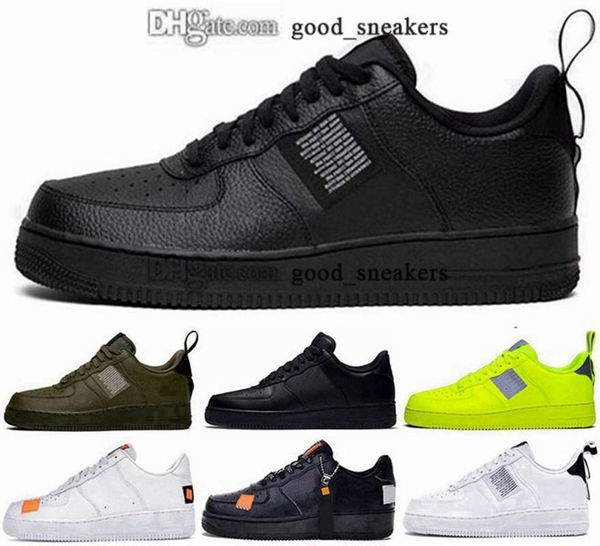 

12 women af1 eur one zapatos schuhe force sneakers platform trainers casual youth skateboard men 5 shoes 1 size us 35 airforce 46 air mens, Black