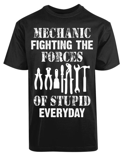 

mechanic fighting forces stupid everyday garage fixing wrench tools t-shirt sport hooded sweatshirt hoodie