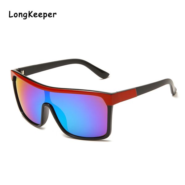 

black friday colorful coating sunglasses men/women 2020 brand design trendy oversized sun glasses vintage female man clear oculos, White;black