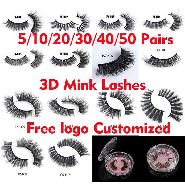

mink eyelashes wholesale 3d/6d dramatic/long/soft mink lashes cruelty natural false eyelashes makeup fake bulk