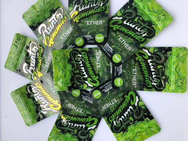

runtz gummies green bag medicated edibles local smell proof bags 500mg mylar bags qylvp bdesybag