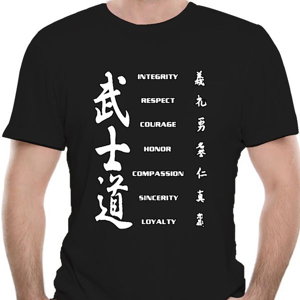 

men t shirt samurai t-shirt - bushido code women t-shirt 8610a sport hooded sweatshirt hoodie