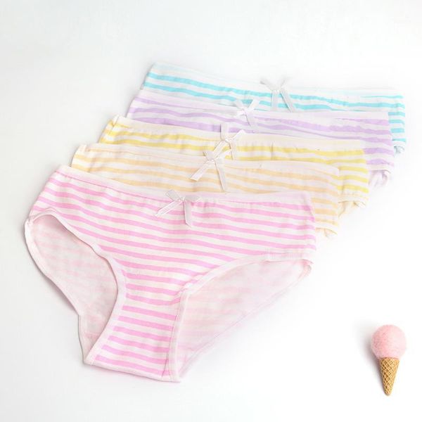 

japanese anime style lolita girls intimate panties briefs bow women cosplay underwears underpants blue pink white stripe1, Black;pink