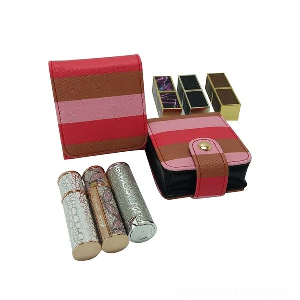 

frjzb three piece mouth red bag three-piece can red envelope customization new style make-up brush tool color set bag custom be customized v