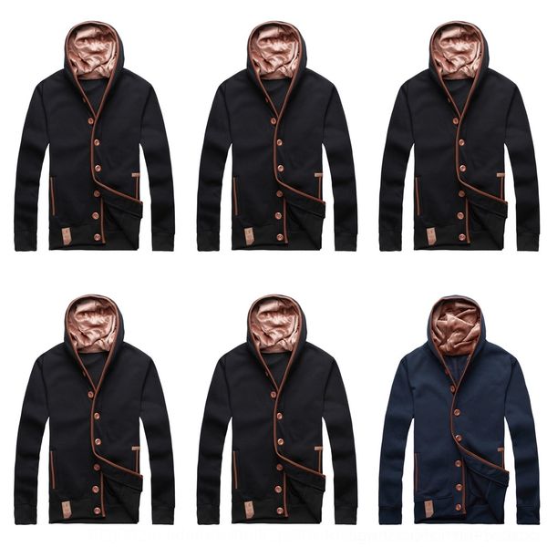 

jmt8l sweater 2020 new hooded korean style handsome spring and autumn sweater casual loose hoodie men's men's hoodie qotpb, Black