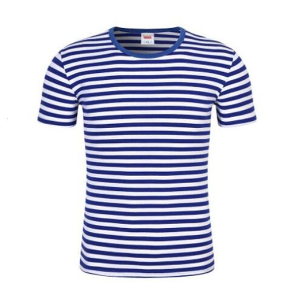

cotton manufacturer direct selling men's striped short-sleeved t-shirt tee shirt spot wholesale and retail s-3x, White;black