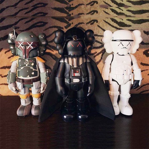 

black knight 26cm 0.8kg originalfake kaws companion the famous style for original box kaws action figure model decorations toys gift