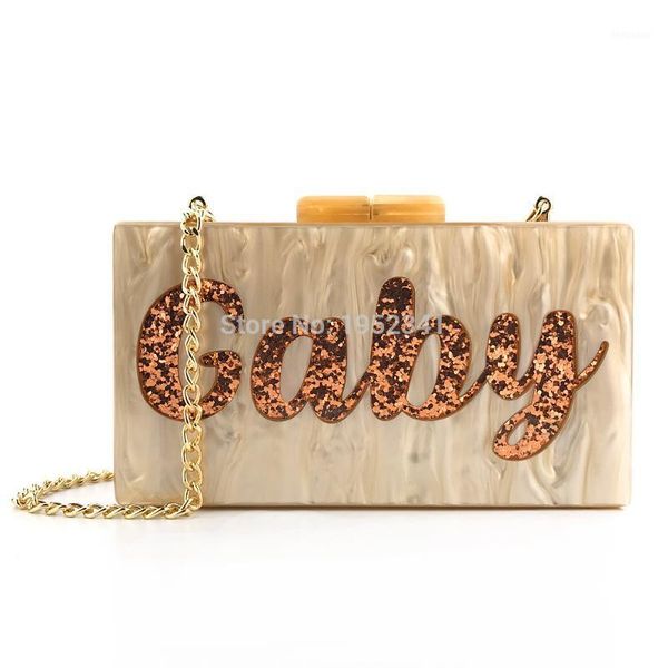 

evening bags oc3937 guangzhou acrylic manufacturer wholesale women name bag1