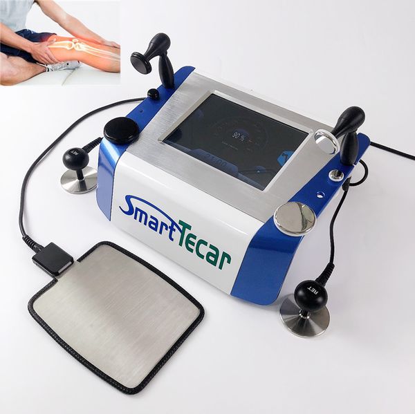 Tecar Therapy Price Gadgets Saúde Gadgets Quiropraxia Physio Spine Radio Frecuencia Máquina CET RET Handles para alívio da dor