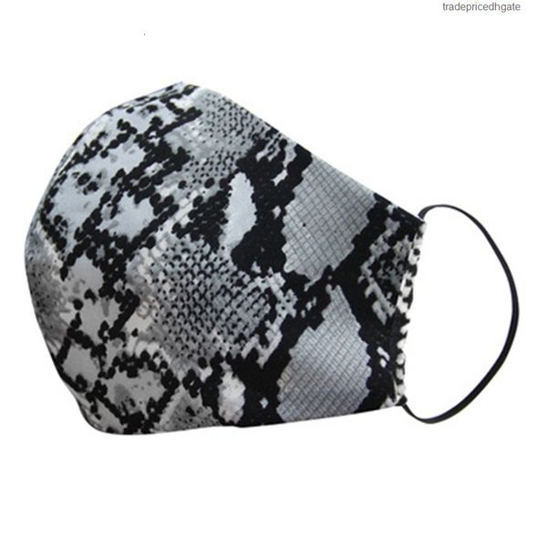 

face washable woman polyester cotton reusable leopard masks dustproof anti-haze pm2.5 mask with 2pcs filters zza2149
