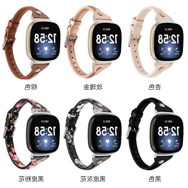 

fitbit smart watch classic t-head leather personalized versa3