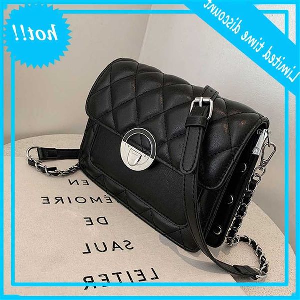 

designer trending soft pu leather shoulder bags for women 2021 new winter lingge crossbody bag women's fashion shopper tas