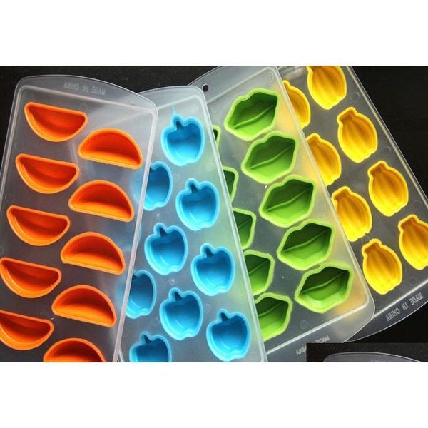 

security sile small ice cube tray / ice mold /creative ice maker fruit sha jllymk dh_niceshop