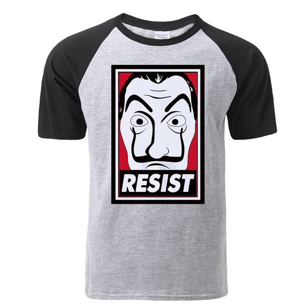 

house of paper money heist la casa de papel men print raglan t shirt funny summer t-shirt harajuku streetwear sport hooded sweatshirt hoodie