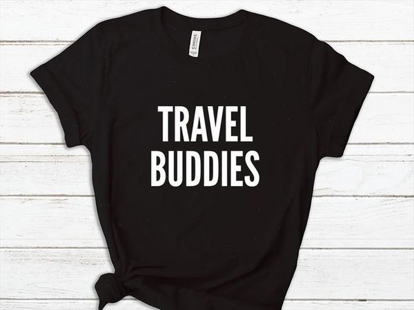 

travel buddies women tshirt cotton casual funny t shirt for lady yong girl tee hipster drop ship s 390, White
