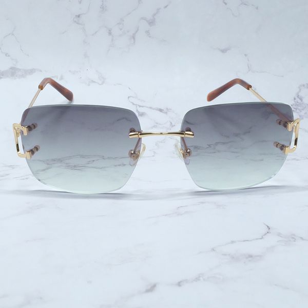 

2021 new big sunglasses men vintage luxury sun glass designer brand women sunglass wire shades eyewear summer decoration 8ux2, White;black