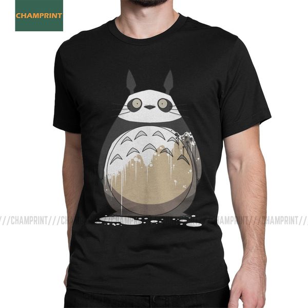 

тоторо картина panda миядзаки аниме япония манга my neighbor ghibli spirit с коротким рукавом тройники 6xl спорта толстовка с капюшоном hood
