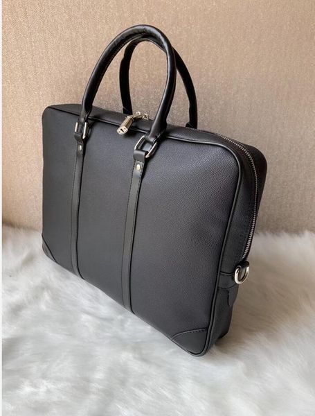 

new men leather bags document bags bag briefcase leather for office crossbody travel messenger genuine dkhit