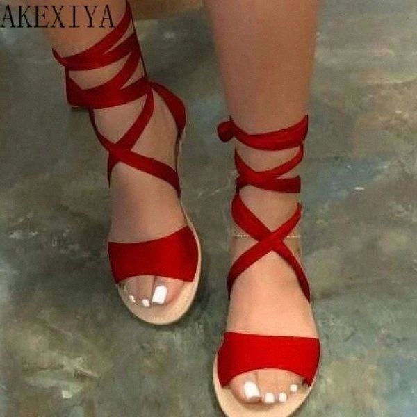 

summer round-toe flat sandals new cross strap women's shoes fashion single shoes s213 #jz48, Black