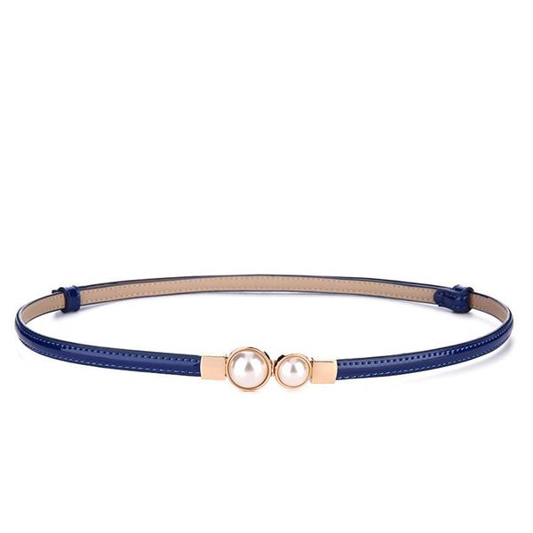 

мода бренда натуральная кожа леди пояса золотые металлические hasp жемчужные пряжки красные патентные ремни для женщин тонкое поясное платье, Black;brown