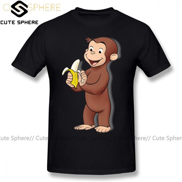 

curious george curious george classic fun short sleeves plus size printed male tshirt sport hooded sweatshirt hoodie men t shirt