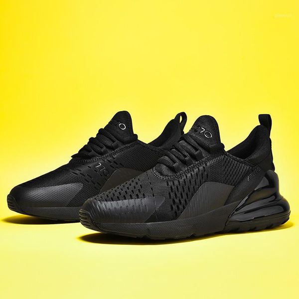 

summer new men sneakers air cushion lightweight breathable sneakers fashion shoes woman couple sport shoes mens casual1, Black